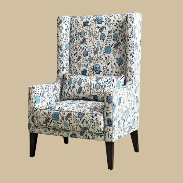 RECTART Wooden Wing Chair