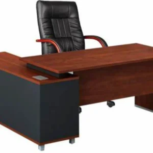 Ergodynamic Senior 1.8mtr Executive Desk with Side Return Table