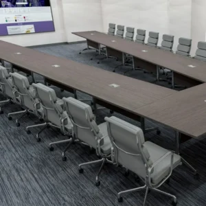 AGDIA Modular Folding Conference Table (U-Shape Configuration)